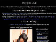 Tablet Screenshot of playgirlsclub.com